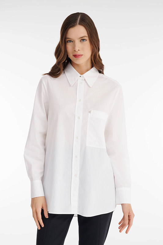 Рубашка с накладным карманом Бренд Diana Gallesi