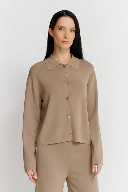 Укороченный кардиган на пуговицах Бренд Max Mara