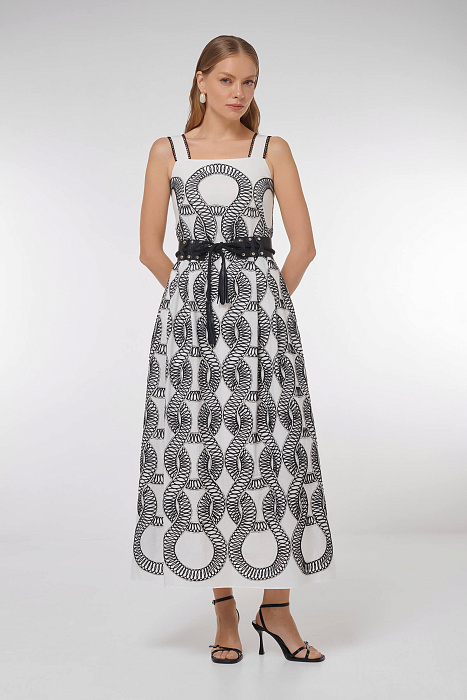 Платье с вышивкой Бренд Caterina Leman